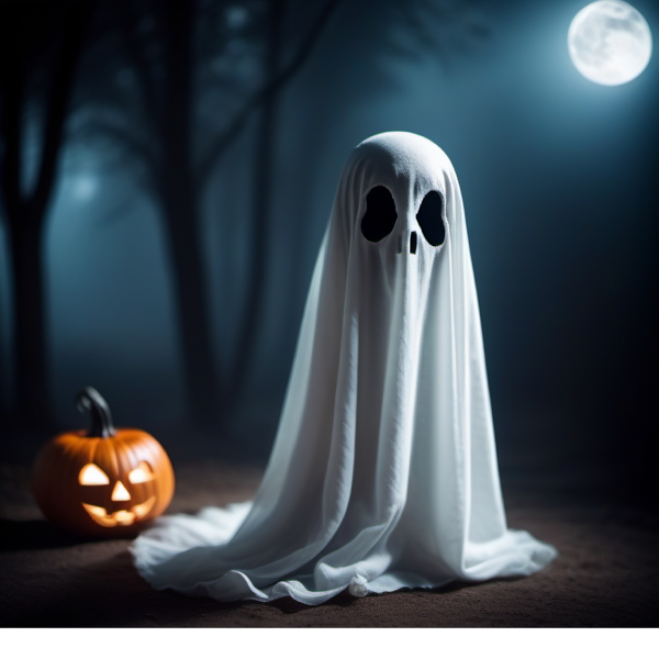 Ghost with Pumpkin